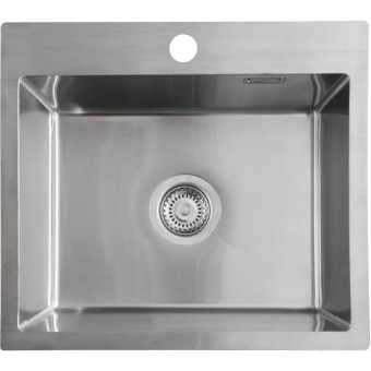 Мойка врезная комплект Ukinox PRB500.450 -GT10C 0CW с выпуском  (500х450х200 мм)