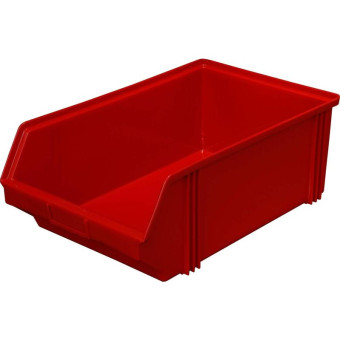 Ящик (лоток) универсальный полипропиленовый 500x310x183 мм красный