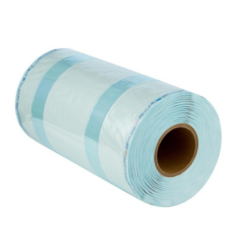 Рулон для стерилизации комбинированный EuroType для паровой/газовой  стерилизации 350 мм x 80 мм x 100 м