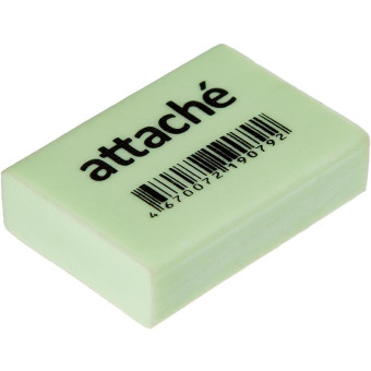 Ластик Attaсhe из синтетического каучука прямоугольный 31х22х8 мм