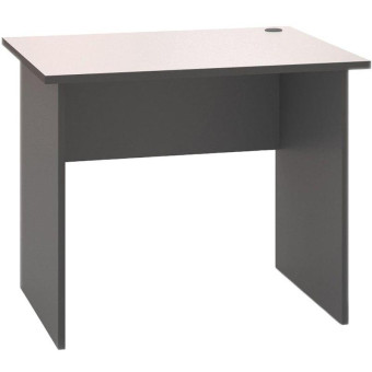 Стол прямой Стратегия (серый, 900х700х735 мм)