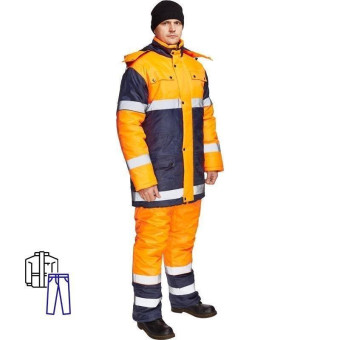 Костюм зимний Спектр-1 куртка и брюки (размер 48-50, рост 170-176)