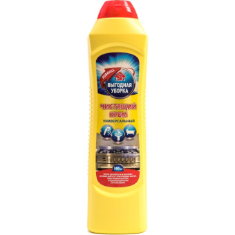 Чистящее средство для кухни/ванной Выгодная уборка 0.5 л крем
