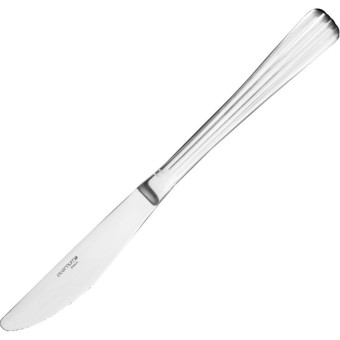 Нож столовый Kunstwerk Нова бэйсик (3112141) 22.2 см нержавеющая сталь (12 штук в упаковке)