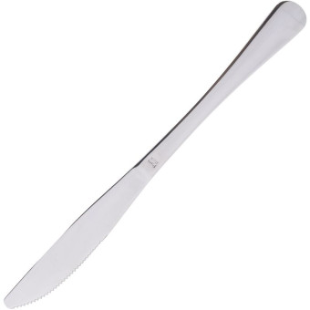 Нож столовый Pintinox Бостон Люкс (57831) 22.3 см нержавеющая сталь (12 штук в упаковке)