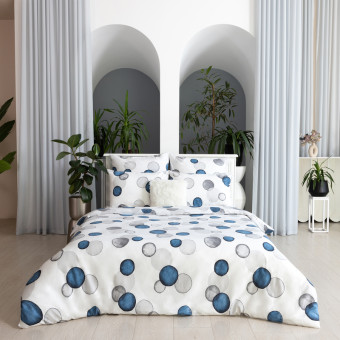 Постельное белье Волшебная ночь Water Rings 925671 (семейный, перкаль)