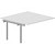 Стол письменный Strike UNN2TPG147BLAL 2 рабочих места (белый,  1380х680х750 мм)