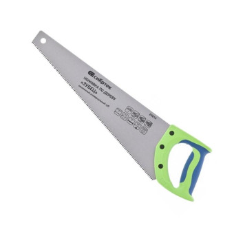 Ножовка по дереву 400 мм 7-8 TPI зуб 3D каленый зуб Сибртех Зубец (23813)