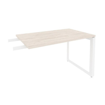 Брифинг-приставка к столам Onix-O O.MO-BR-11 (денвер светлый/белый, 1180х720х750 мм)