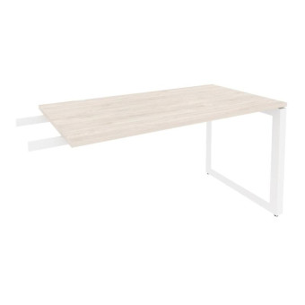 Брифинг-приставка к столам Onix-O O.MO-BR-13 (денвер светлый/белый, 1380х720х750 мм)