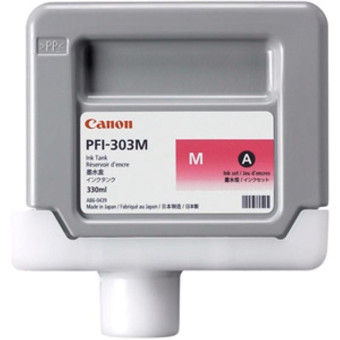 Уценка. Картридж струйный Canon PFI-303M 2960B001 пурпурный оригинальный. уц_тех