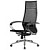 Кресло для руководителя стандартное Ergolife чёрное (сетка, металл)