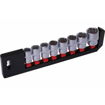 Набор головок торцевых Квалитет 16-27 мм 1/2" (НГТ12-12-8)