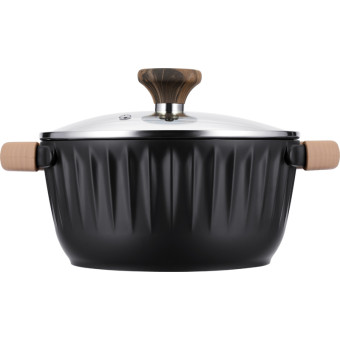 Кастрюля Regent inox Linea Fiamma 4.6 л литой алюминий с крышкой