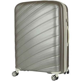 Чемодан Fabretti 122 литра из пластика бежевый (EN1020-28-13)