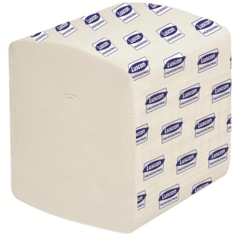 Бумага туалетная листовая Luscan Professional 2-слойная 250 листов 30 пачек в упаковке (арт.601113)