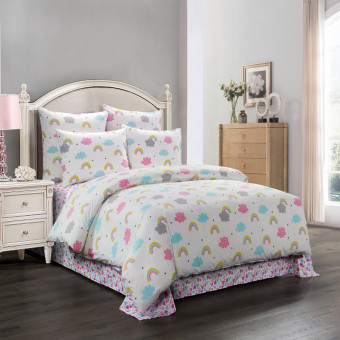 Постельное белье Daily by T ПИНКИ 1006.01614 (1.5-спальное, сатин)