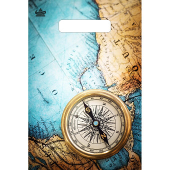 Пакет полиэтиленовый голубой 20х30 см с вырубной ручкой (100 штук в упаковке)