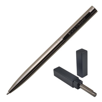 Ручка шариковая автоматическая Bruno Visconti Firenze цвет чернил синий цвет корпуса черный (артикул производителя 20-0304/03)