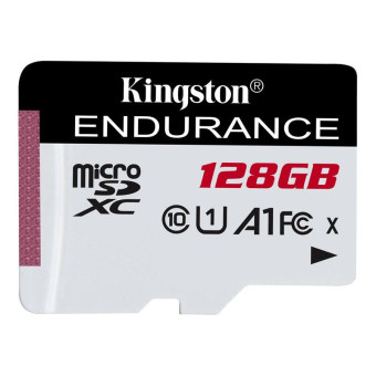 Карта памяти 128 ГБ microSDXC Kingston High Endurance SDCE/128GB Class 10 UHS-I U1 A1