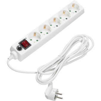 Сетевой фильтр BigTech CD5-3W75 на 5 розеток 3 метра