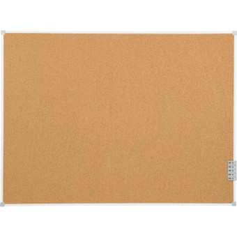 Доска пробковая 90x120 см Attache Economy пластиковая рама