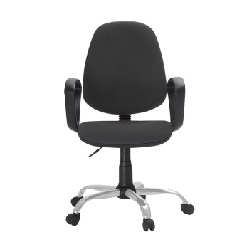 Кресло офисное Easy Chair 222 серое (ткань/пластик/металл)