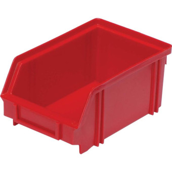 Ящик (лоток) универсальный полипропиленовый 170x105x75 мм красный