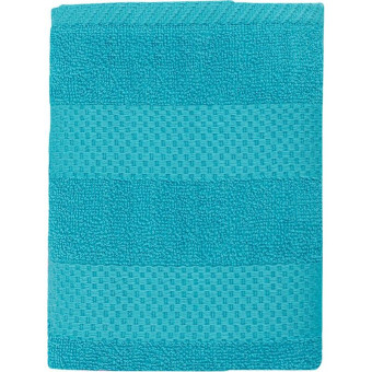 Полотенце махровое Конфетти 50x90 см 390 г/кв.м голубое