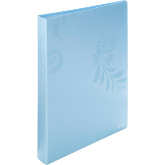 Папка файловая Комус Русская серия Arctic 40 файлов 32/0.9 A4 голубая