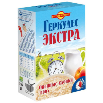 Каша Русский продукт Геркулес Экстра 1.1 кг