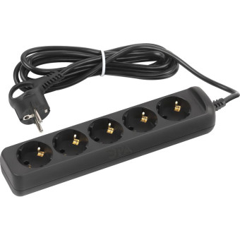 Удлинитель Эра UX-5e-3m-B 5 розеток 3 м с заземлением