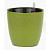 Горшок для цветов Техоснастка Комфорт 3.5 л зеленый (17х16 см)