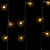 Гирлянда светодиодная уличная Neon-Night Айсикл бахрома теплый белый свет 176 светодиодов (4.8х0.6 м)