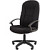 Кресло для руководителя Комус Мебель Easy Chair 685 LT чёрное (ткань,  пластик)