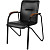Конференц-кресло Easy Chair Samba Black черный/орех (экокожа,  металл  черный)