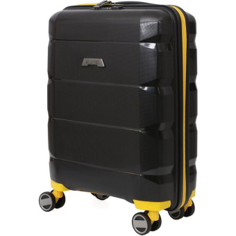 Чемодан Fabretti 40 литров из пластика черный (EN6520-20-27)