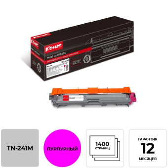 Картридж лазерный Комус TN-241M для Brother пурпурный совместимый