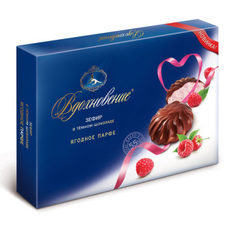 Зефир Вдохновение ягодное парфе в темном шоколаде 245 г