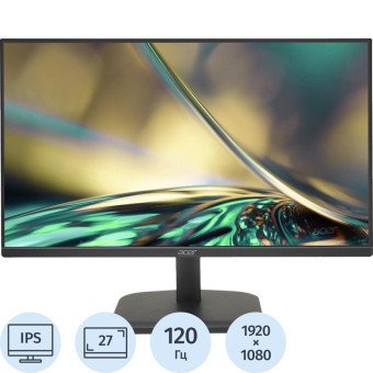 Монитор 27" Acer SA272G0bi чёрный (UM.HS2CD.001)