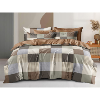 Комплект постельного белья Cleo Satin Luxe 2-спальное сатин 70x70 см  (CL20/742-SL)