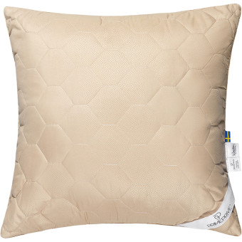 Подушка Prime Prive Camel Softy 70x70 см верблюжья шерсть и  микроволокно/микрофибра