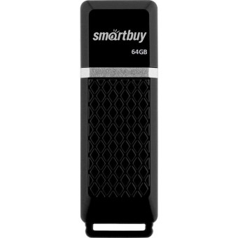 Флешка USB 2.0 64 ГБ Smartbuy Quartz (SB64GBQZ-K) Флешка USB 2.0 64 ГБ Smartbuy Quartz (SB64GBQZ-K)