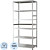Стеллаж металлический Практик MS (6 полок, 1000x600x2000 мм)