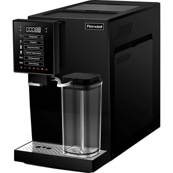 Кофемашина с капучинатором Rondell RDE-1118 чёрная