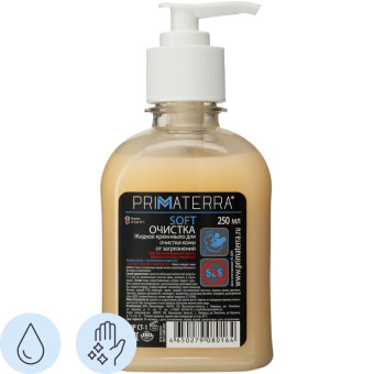 Крем-мыло жидкое Primaterra Soft с дозатором 250 мл