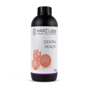 Фотополимер для 3D-принтера HARZ Labs Dental персиковый 1 л