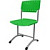 Стул ученический Sigma (зеленый/серый, рост 6)