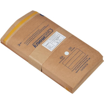 Пакет для стерилизации Клинипак для паровой и воздушной стерилизации 150x250 мм (100 штук в упаковку)