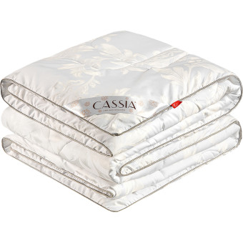 Одеяло евро макси Cassia Айлин 220x240 см стёганое с кантом белое